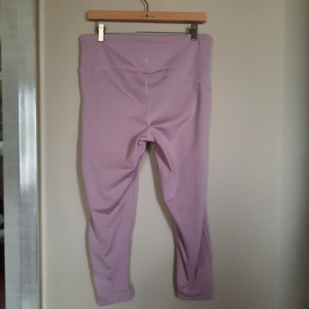 Dusty Pink Mauve Leggings Gapfit Athletic Athlesiure Workout - Picture 6 of 10